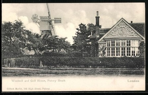 Cartolina londra windmill and - londra,,