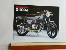 Kawasaki Z 400 J depliant