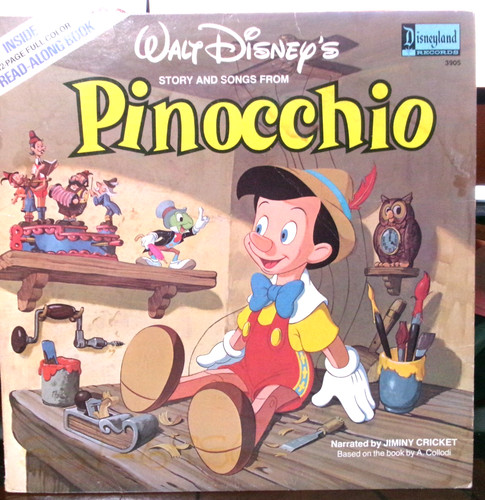 Walt disney pinocchio narrated - walt,