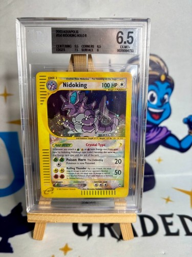 Pokemon nidoking crystal holo - pokemon,