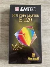 Cassette vidéo vhs emtec - vhs, |