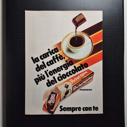 1981 pocket coffee - 1981, ferrero