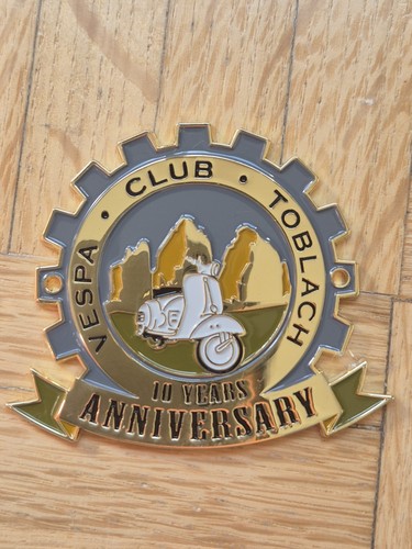 Vespa club placca plakette - club,