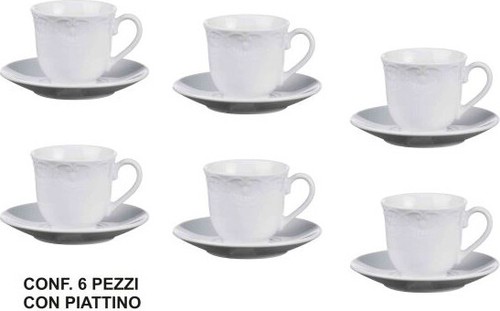 Tazzine caffe pezzi con - tazzine,