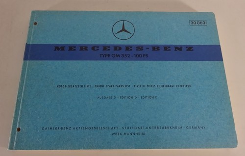 Catalogo ricambi mercedes - ricambi, mercedes-benz