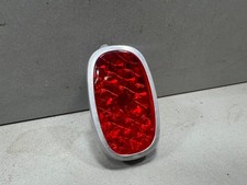 Famale fanalino posteriore bici epoca usato in alluminio e plastica funzionante