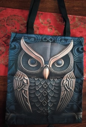 Borsa tote bag gufo - tote, art