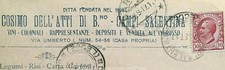 PUGLIA_LECCE_CAMPI SALENTINA_CARTOLINA PUBBLICITARIA_COSIMO DELL'ATTI_CAFFE'_APR