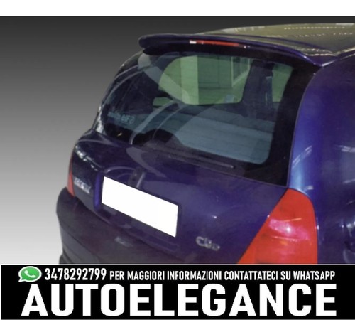 Spoiler tetto renault - renault, clio