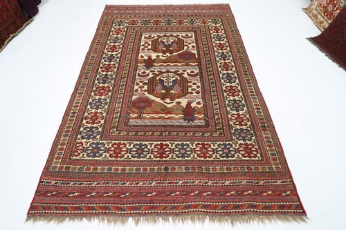 Tappeto tribale sumak kilim - kilim, 6