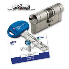 Cilindro Europeo Mottura Champions Pro 3+1 Chiave Cantiere Antitrapano Frizionat