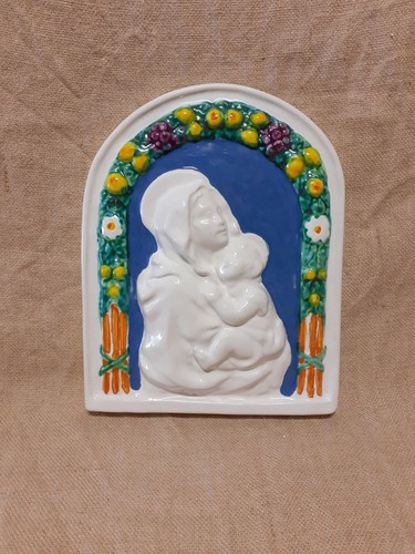 Madonna con bambino stile - ,