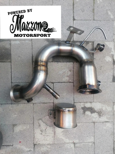 Downpipe inox diretto motore