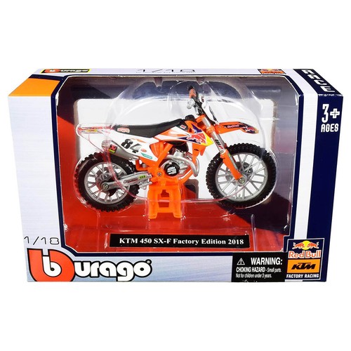 Bburago ktm 450 fabbrica - ktm, sx-f