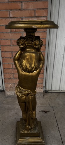 Colonna putto legno - colonna, in