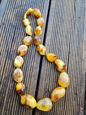 Collana di vera ambra grande
