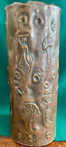 Angelo bragalini vaso - vaso, rame