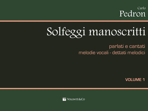 Solfeggi manoscritti parlati - solfeggi,
