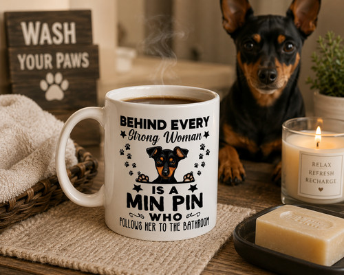 Miniature pinscher mug min - pinscher, mug,min