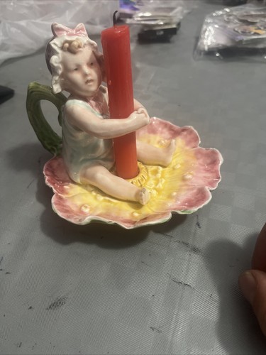 Antica bugia ceramica - antica,