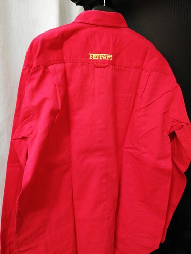 Ferrari camicia rossa - camicia, taglia