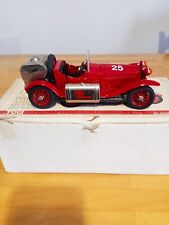 MODELLINO ALFA ROMEO TOGI SCALA 1:23 6C 1750 GS #25 MILLE MIGLIA 1938 A CARBONE