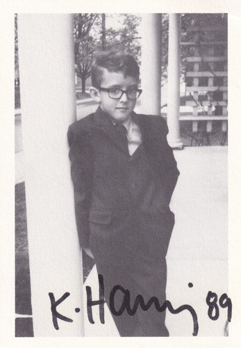 Keith haring autografo - haring,