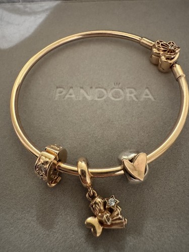 Bracciale pandora oro rosa - bracciale,