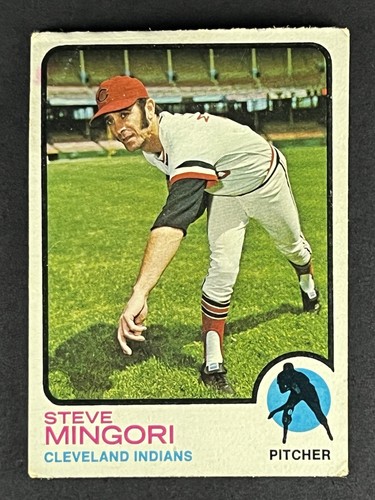 1973 topps steve mingori - 1973,