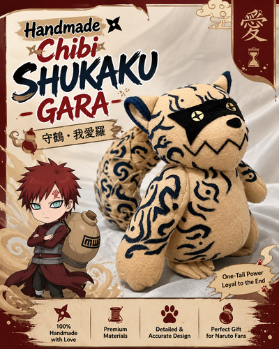 Peluche shukaku gaara - shukaku, a
