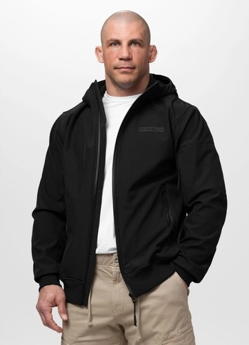 Giacca softshell con cappuccio