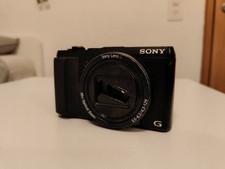 Sony DSC-HX60V Fotocamera Digitale 20,4 MP 30x Ottica, Nero, Usato