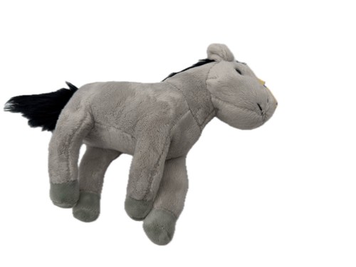 Cavallo peluche grigio - peluche,