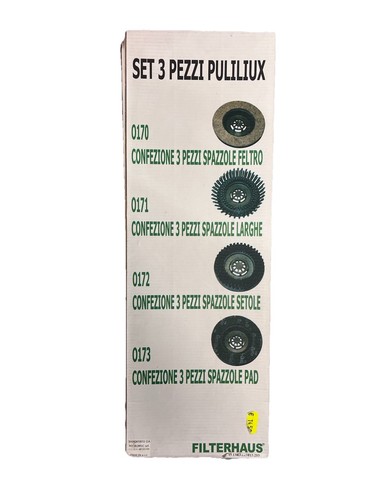 Set ricambio spazzole pezzi - set,