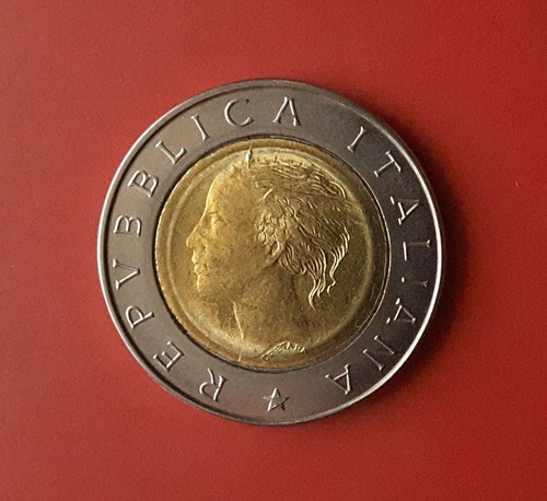 500 lire 1993 errore - lire,