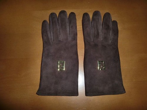 Guanti fendi autentici vera - guanti,