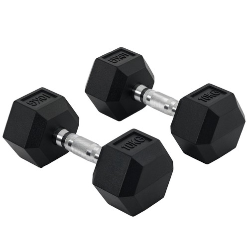 Homcom set manubri - set,