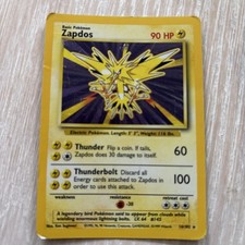 Pokemon Zapdos Holo 1999 1°