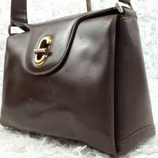 Borsa a tracolla Gucci marrone
