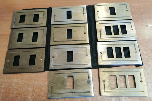 Placche pezzi 2 3 fori - placche, 11