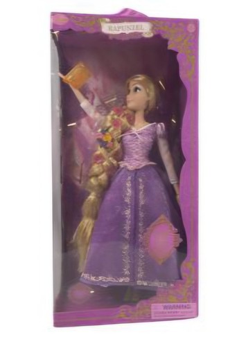 Disney store raperonzolo - disney, 18"
