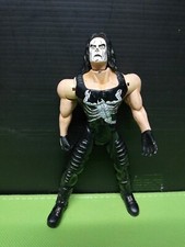 ACTION FIGURE WWE WCW WWF CROW PUNG WRESTLING GIOCATTOLO BIZ TNT Toy Sting