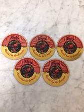 Lotto 5 sottobicchieri vintage