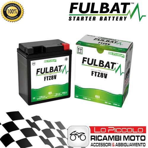 Batteria gel fulbat ftz8v - batteria,