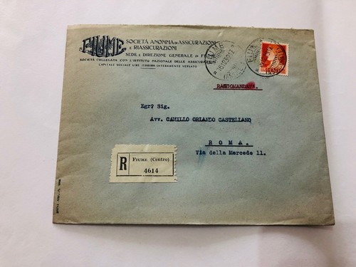 Storia postale raccomandata - postale,
