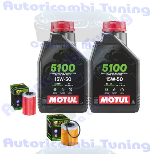 Kit tagliando olio motul 5100 - olio,