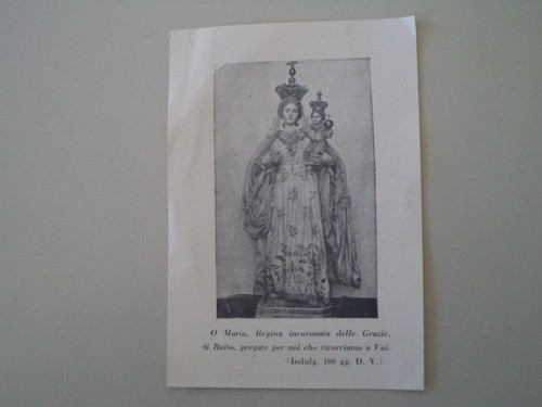 Santino maria madonna delle - santino,