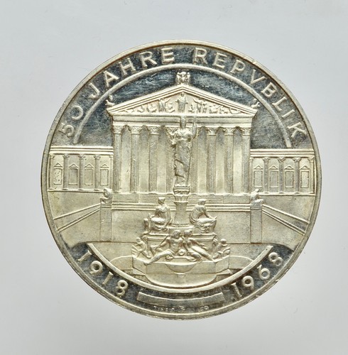 Austria 50 schilling 1968 - -ag/,