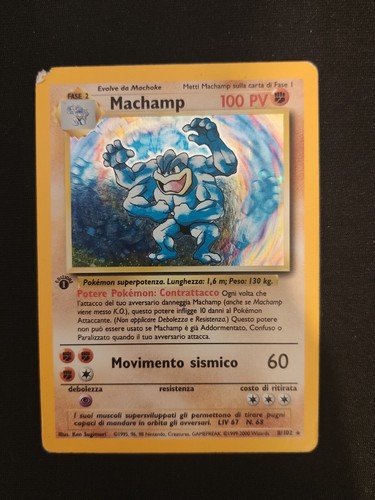 Machamp holo 102 - set, base