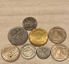Lotto di monete italiane lire